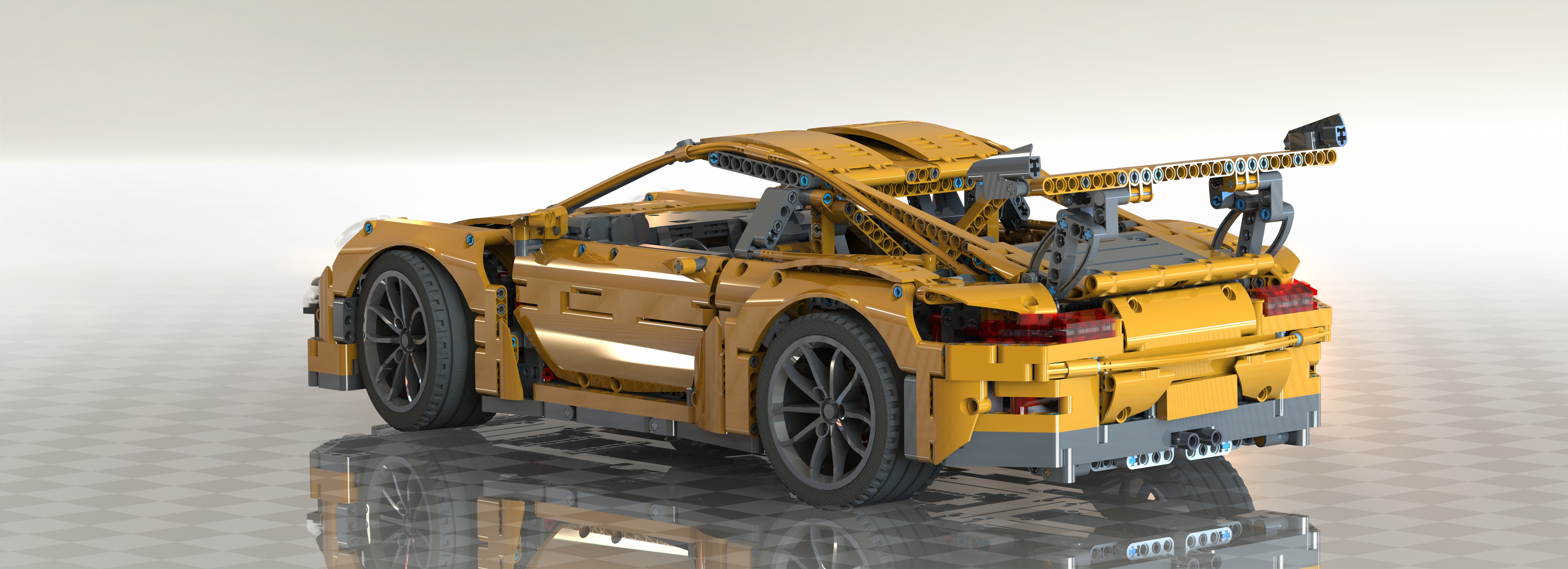 42056保时捷911立体拼装